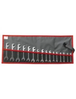 34 - Jeux De Clés à Fourches "micromécanique" En Trousse Métriques Et En Pouces - 34.JL16T - Facom | IFD Outillage