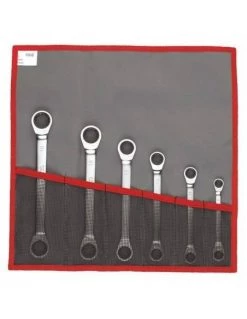 64 - Jeux De Clés Polygonales à Cliquet Droites Métriques Et Pouces - 64.JE6T - Facom | IFD Outillage