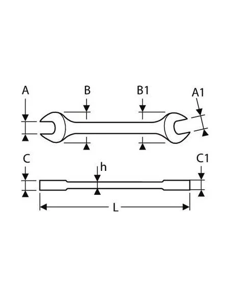 Clé à Fourches 11x13 Mm | E113268 - Expert By Facom | IFD Outillage – Image 2