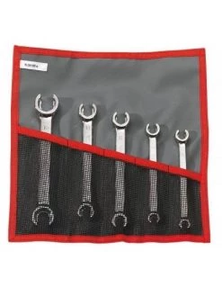 Jeu De Clés à Tuyauter Droites Avec Toile Métriques - 43.JE5T - Facom | IFD Outillage